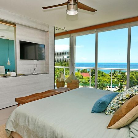 Beachfront Apartment Blue Vista Cancun Dış mekan fotoğraf