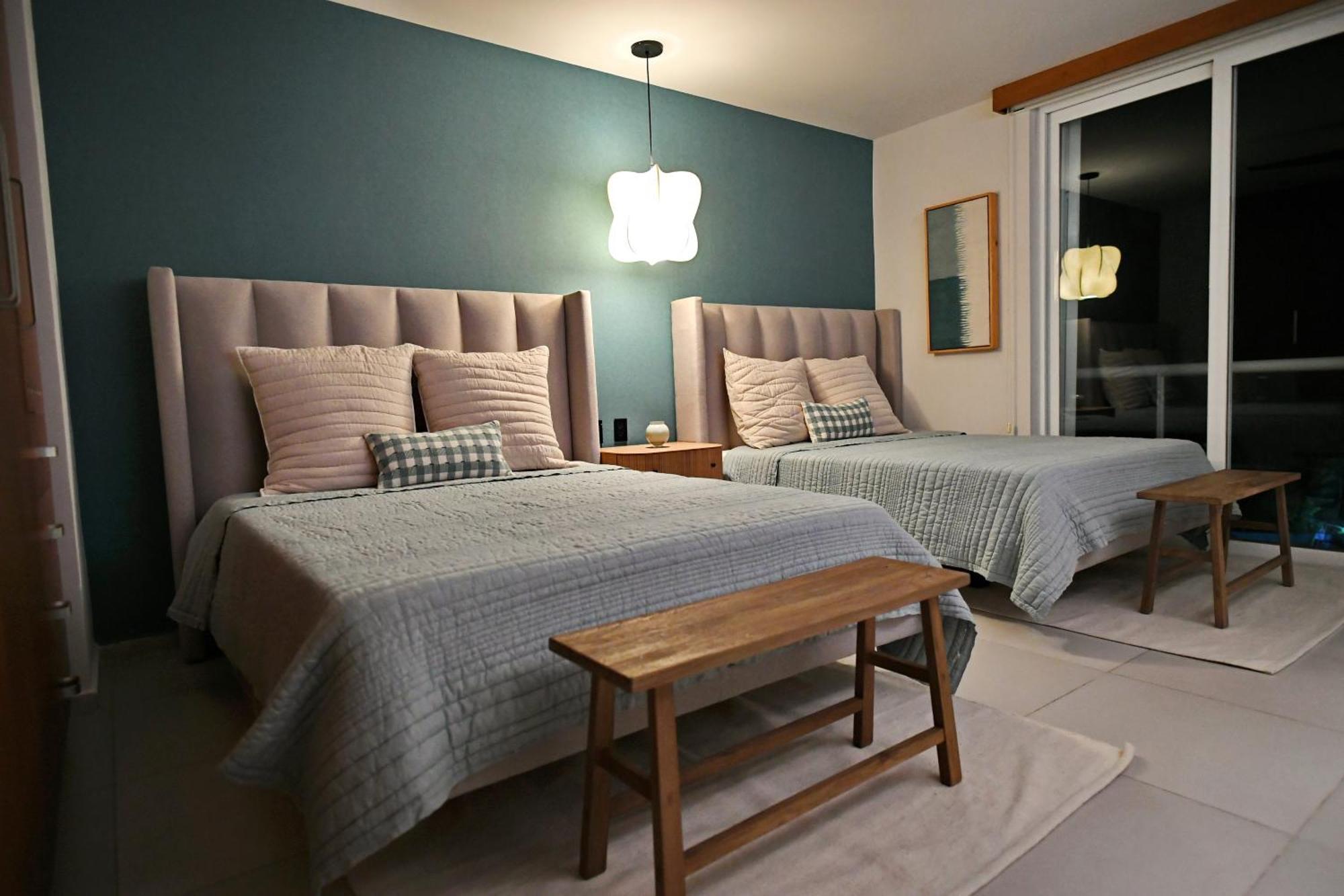 Beachfront Apartment Blue Vista Cancun Dış mekan fotoğraf
