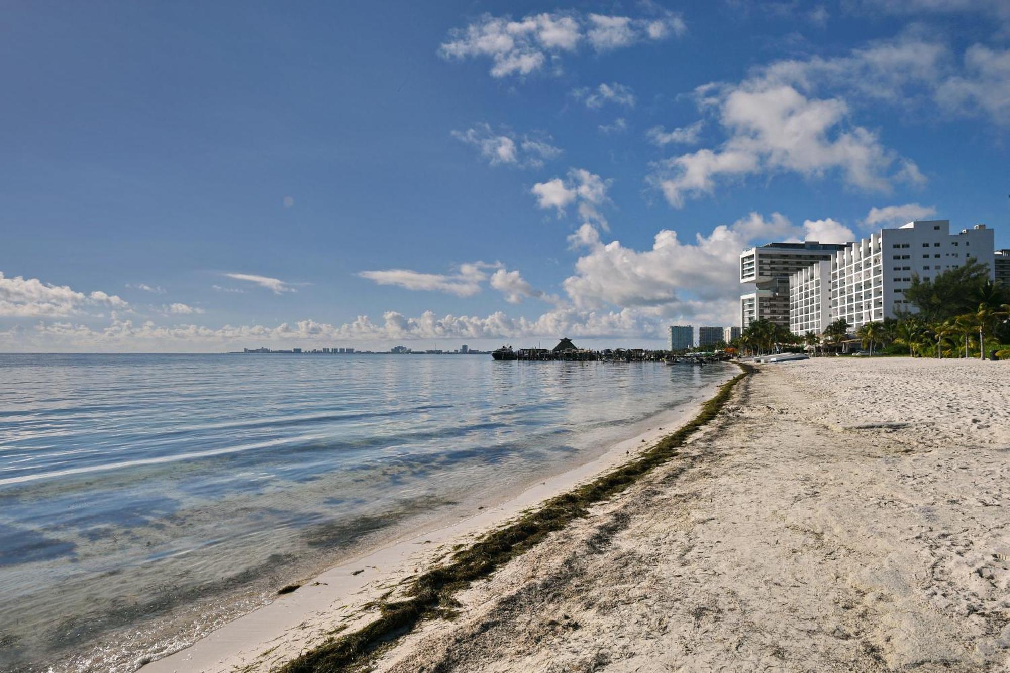 Beachfront Apartment Blue Vista Cancun Dış mekan fotoğraf