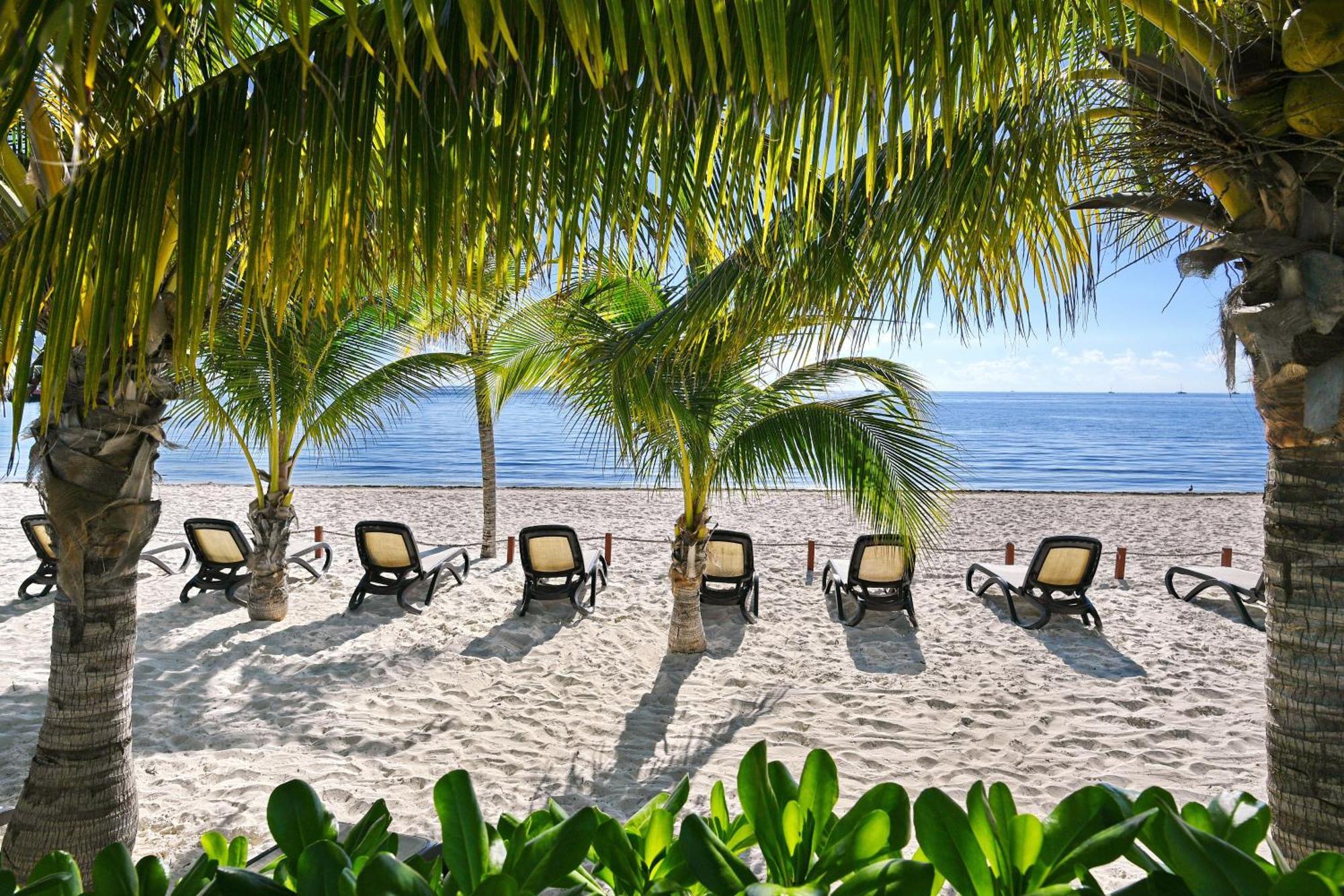 Beachfront Apartment Blue Vista Cancun Dış mekan fotoğraf